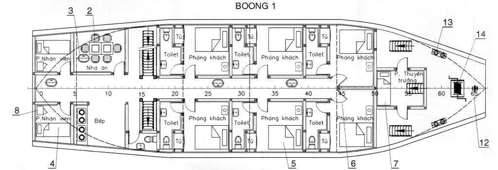Stateroom plan