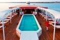 Pool on sun deck