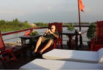 private Douce Mekong cruise Sundeck