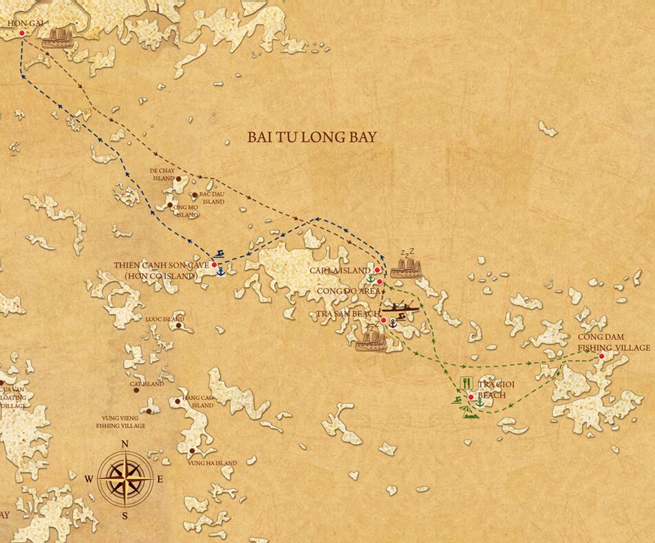 map 3days